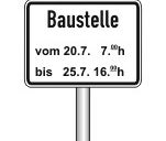 Halteverbotsschild, 2 Stück = ein Preis