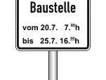 Halteverbotsschild, 2 Stück = ein Preis