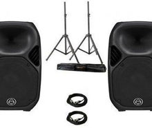 Aktives Lautsprecherset - 2x Wharfedale AX-12 = 2x 300 W