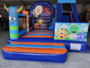 Hüpfburg Eventmodul Monster