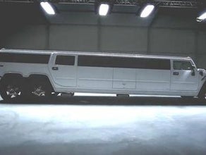 Luxus Hummer H2 mit Jetdoor und Panoramadach