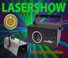 Laserworld EL-230RGB  Laser-Show Licht-Show Partylicht inkl. Nebelmaschine!!!