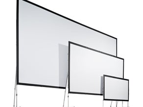 Leinwand Stumpfl ab 1,60 x 2,10 m Projektionswand Folie Aufpro Rückpro