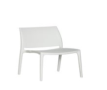Designstuhl Lucern - weiß