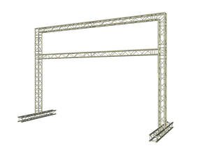 Traversen Tor 7 x 5 m Bannerrahmen mieten