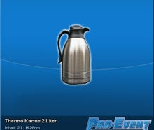 Thermo Kanne 2 Liter (je 2 Stück)