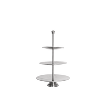 Etagere 3 stöckig mieten – Miettisch, Eventtisch, Veranstaltungstisch, Partytisch, Tischzubehör