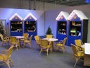 Weihnachtsmarkthütte, Weihnachtsmarktbude, Verkaufshütte, Verkaufsstand, Hütte, Buffet