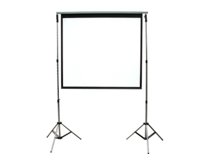 Elektr. Leinwand 2 m mieten – Projektionsleinwand, Beamerleinwand, Videoleinwand
