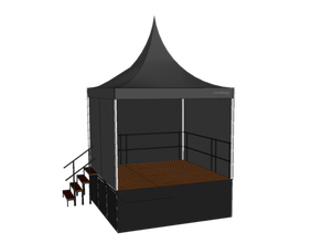 Bühne 3 x 3 m mieten – Bühnenelement & Podeste