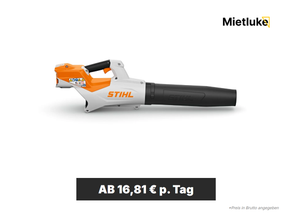 Akku-Laubbläser leise mieten - ab 16,81 € pro Tag