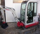 Minibagger, Bagger 1,7to Takeuchi