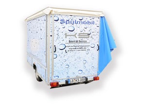 Spülmobil / Spülanhänger / Geschirrmobil / Geschirrspülmobil / Spülmaschine / Gläserspüle