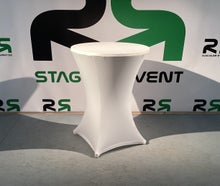 Bistrotisch Stehtisch Ø70cm für Husse in silber, schwarz oder weiß