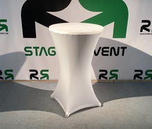 Bistrotisch Stehtisch Ø70cm für Husse in silber, schwarz oder weiß