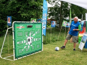 Interaktive Torwand