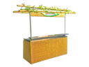 Bambus-Theke Tonga mieten – Bartheke, Mobile Bar, Ausschanktheke, Eventtheke