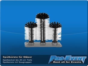 Spülbürste für Gläser
