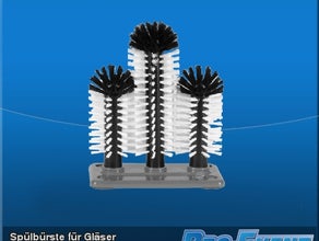 Spülbürste für Gläser
