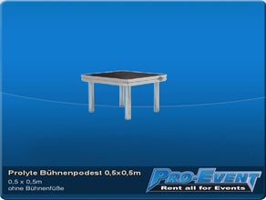 Prolyte Bühnenpodest 0,5 x 0,5m