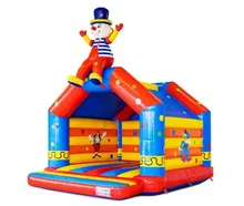 Hüpfburg Klatschender Clown