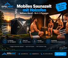 Mobiles Saunazelt