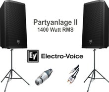 Lautsprecher Komplettanlage EV ZLX 15P Party Anlage II mit Bluetooth Verbindung