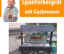 Gas betriebener Spanferkelgrill Lammgrill