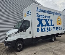 LKW 7,5t Iveco DFL1000 mit Ladebordwand; Koffer mit Hebebühne