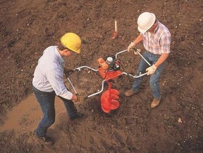 Erdbohrgerät bis Ø 30 cm, Benzingemisch