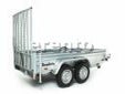 Baumaschinentransporter für Bagger und Baumaschinen - Nutzlast: 2.000 Kg
