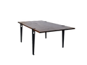 Dinnertisch Industrie Style schwarz 170 x 90 cm