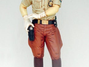 Polizist - amerikanische Polizei - Figur, Amerika, USA, Officer