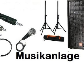 Komplette Tonanlage