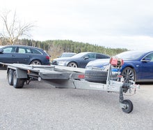 Auto Anhänger mit Winde kippbar