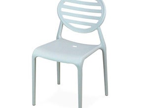 Stuhl Seventies (weiß)