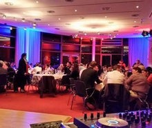 4 Stück LED Floorspot mit 120 Watt mit RGB Farbmischung / kann auch aufgehängt werden / DMX-steuerbar