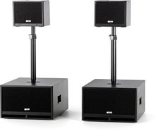Aktiv Musikanlage 440 Watt RMS für Alleinunterhalter oder kleinere Party (100 Personen)