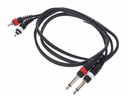 Cinch auf 6,3mm Klinke Kabel 1,5 m mieten – Kabel & Adapter - Galerie - Bild 1