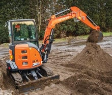 Kompaktbagger 3,8 Tonnen mit Kabine, Bagger, Minibagger, Raupenbagger