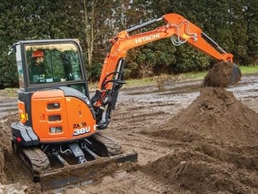 Kompaktbagger 3,8 Tonnen mit Kabine, Bagger, Minibagger, Raupenbagger