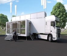 Show 5 // Glas-, Event-, Promotion-, Konferenz-, Messe-, Party-, Showtruck und mobile VIP Lounge