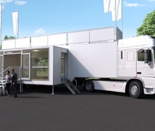 Show 5 // Glas-, Event-, Promotion-, Konferenz-, Messe-, Party-, Showtruck und mobile VIP Lounge
