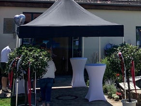 Faltpavillon für Messen, Tag der offenen Tür, Promotions etc.