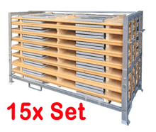 Bierzeltgarniturset 50 cm Gala 15er Set
