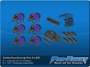Zeltbeleuchtung Set 4 LED