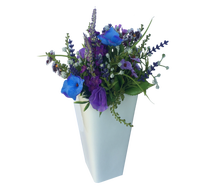 Blumenvase Porzellan 6er Set mieten – Miettisch, Eventtisch, Veranstaltungstisch, Partytisch