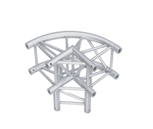 Globaltruss F34 3 Wege Ecke Rund mieten – Traversen