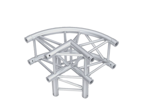 Globaltruss F34 3 Wege Ecke Rund mieten – Traversen