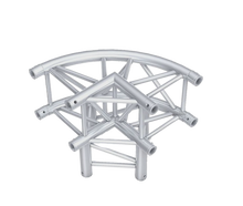 Globaltruss F34 3 Wege Ecke Rund mieten – Traversen